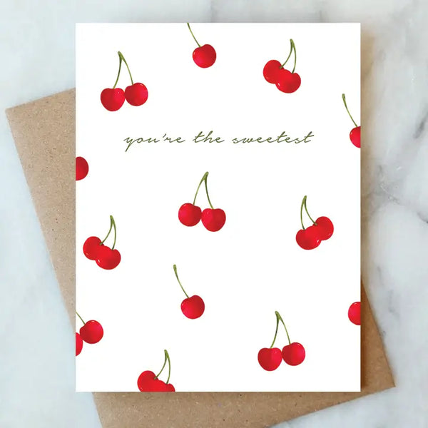 Sweet Cherries - Love Card