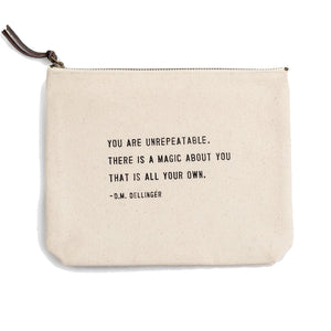 You Are Unrepeatable - Canvas Bag