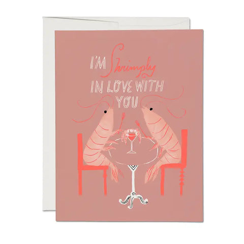 Shrimply Love - Love Card