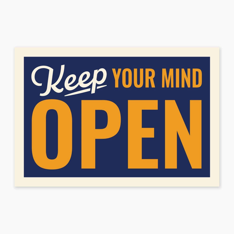 Open Mind - Sticker