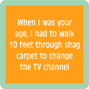 Shag Carpet Coaster