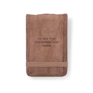 One Good Thing - Mini Leather Journal