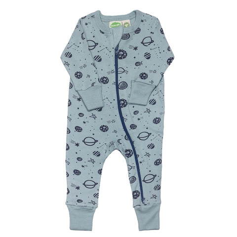 2 Way Zip Romper - Space