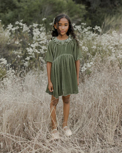 Adeline Dress - Pine