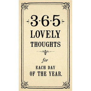 365 Lovely Thoughts Book