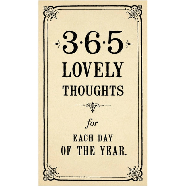 365 Lovely Thoughts Book