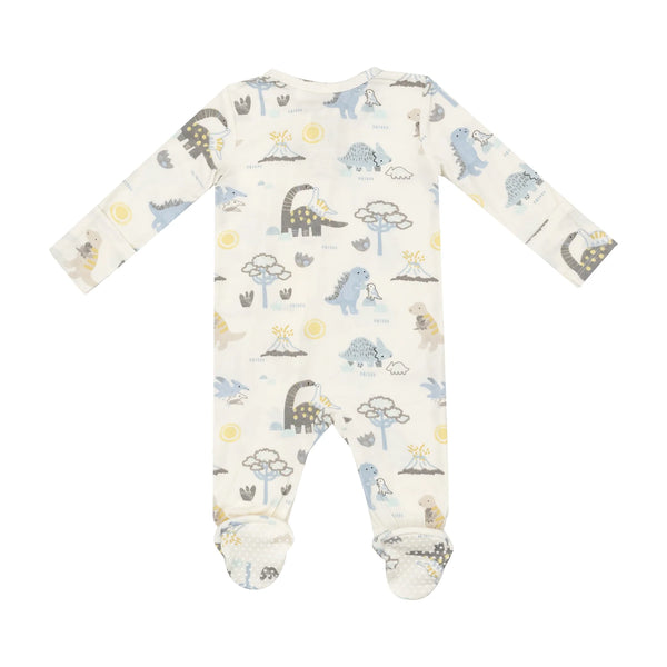 2-Way Zipper Footie - Baby Love Dinos