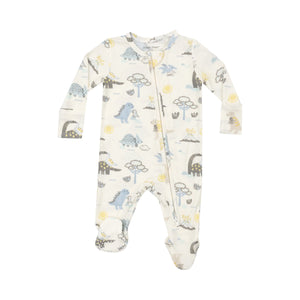 2-Way Zipper Footie - Baby Love Dinos