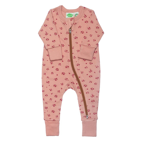 2 Way Zip Romper - Ruby Meadow