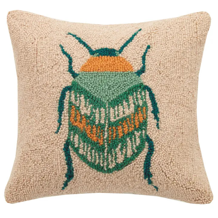 Ethereal Garden Beetle - Hook Pillow