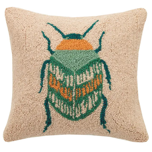 Ethereal Garden Beetle - Hook Pillow