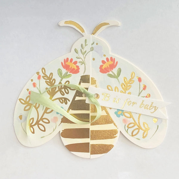 Bee is for Baby - Baby Card