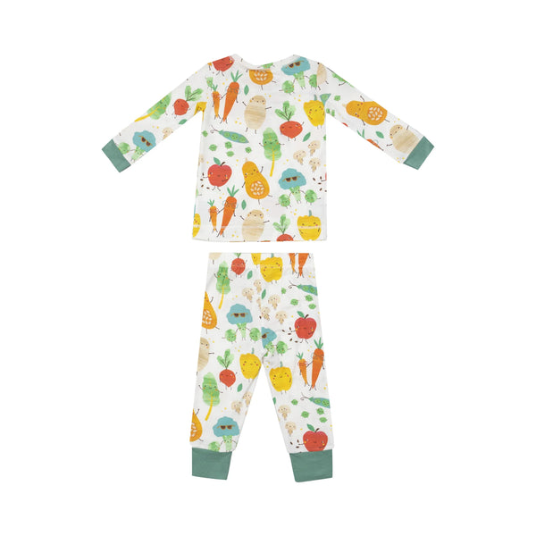 Long Sleeve Loungewear Set - Fall Veggies