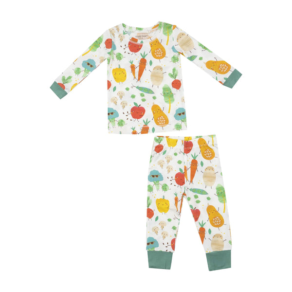 Long Sleeve Loungewear Set - Fall Veggies