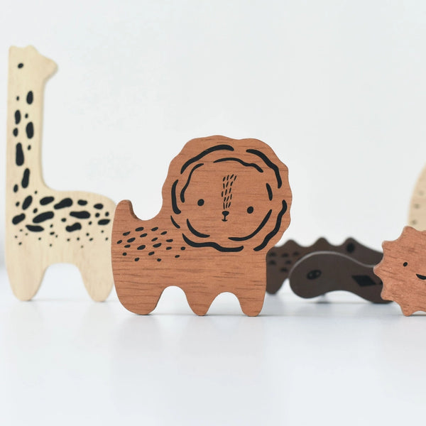 Safari Animals - Wooden Tray Puzzle