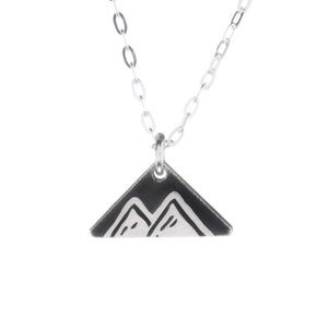 Mountain Peaks Mini Necklace