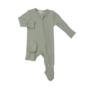 Desert Sage - 2 Way Zipper Footie