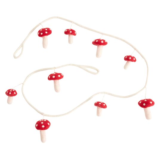 Nita Mushroom Garland