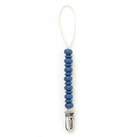 Navy Pacifier Clip