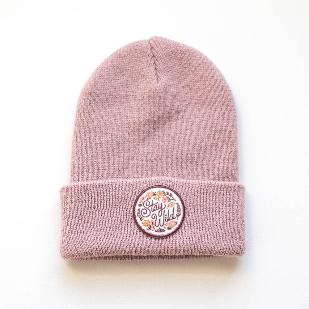 Stay Wild Rose - Kids Beanie