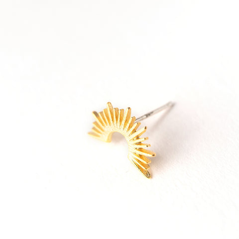 Sunrise Stud Earrings - Gold