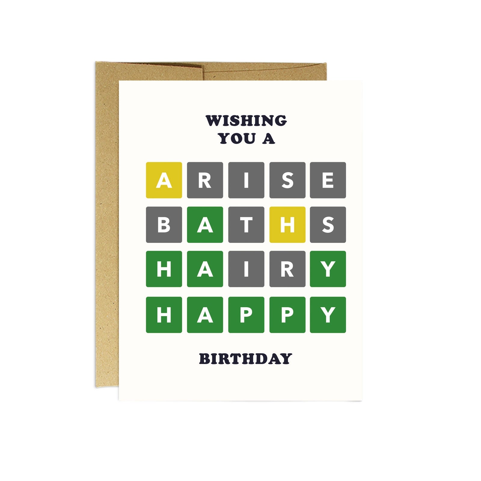 Wordle - Birthday Card